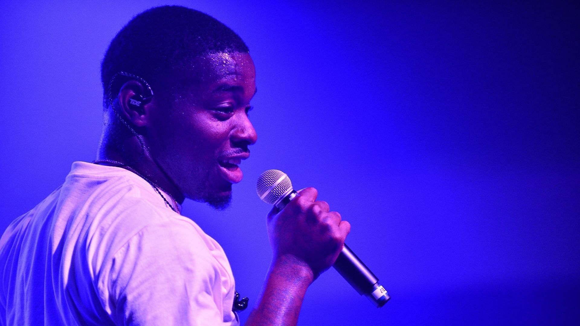 Ray Vaughn performs live on stage during "Isaiah Rashad: Lil Sunny's Awesome Vacation tour" at Revolution Live on November 4, 2021, in Fort Lauderdale, Florida. (Image via Getty/Johnny Louis)
